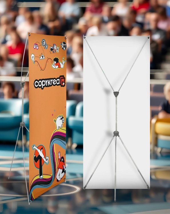 Vanjski X Banner s bazom koja se puni